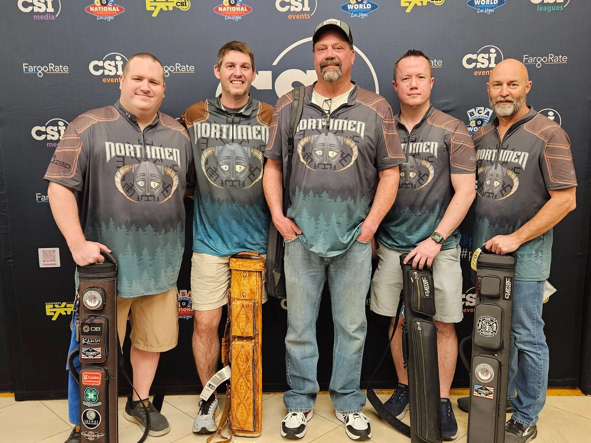 I'm super disappointed i didn't get one of our 9ball team (I SUCK at remembering to take pictures)  but thankfully someone remembered to take one for 8ball. Pleasure shooting with you guys.