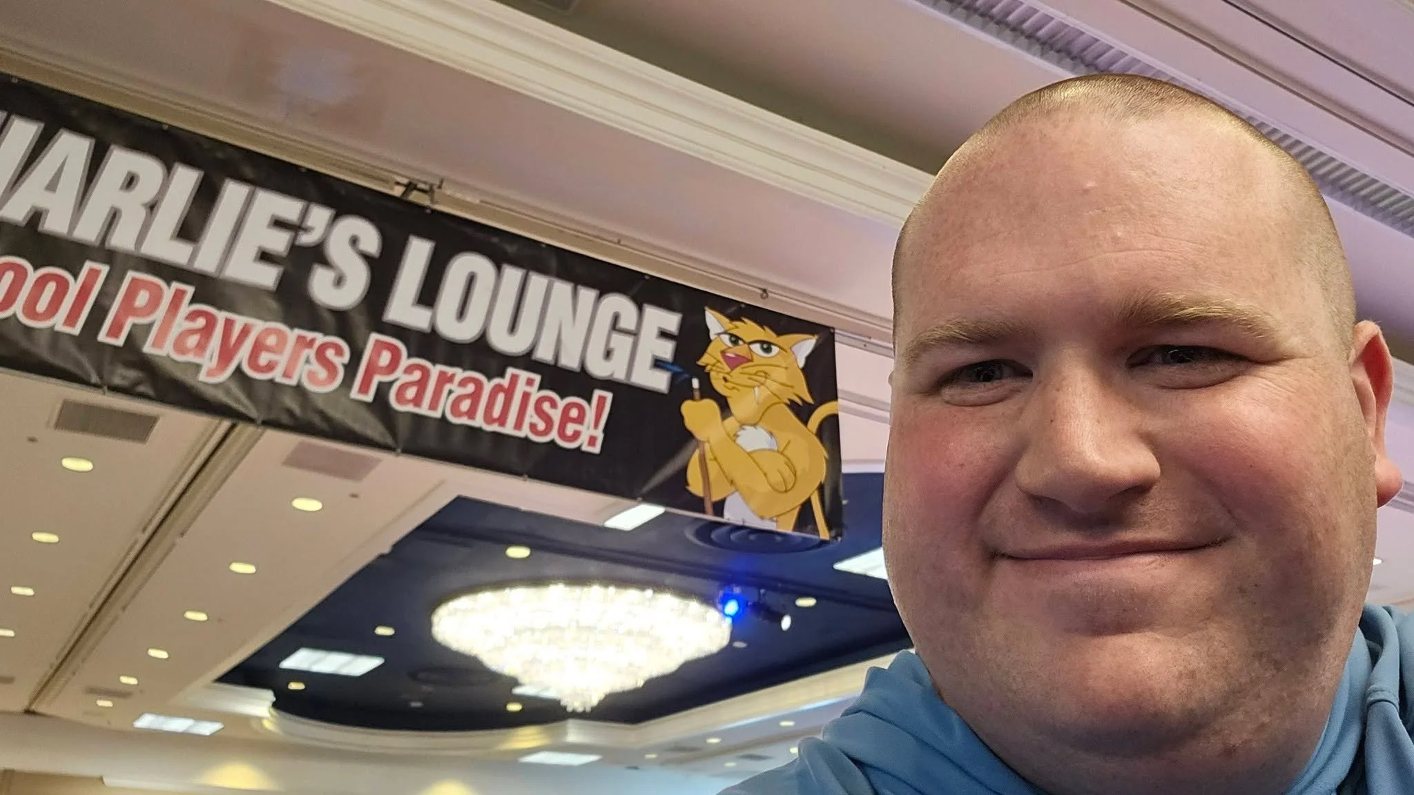 We made it to the Westgate. Here in Charlie's Lounge. Already seeing why people love the VNEA Worlds event.  Wow! So excited for this.  Let's get it! 
#JamUpNation 
#JamUpApparel 
Lucasi Cues
Brunswick Billiards