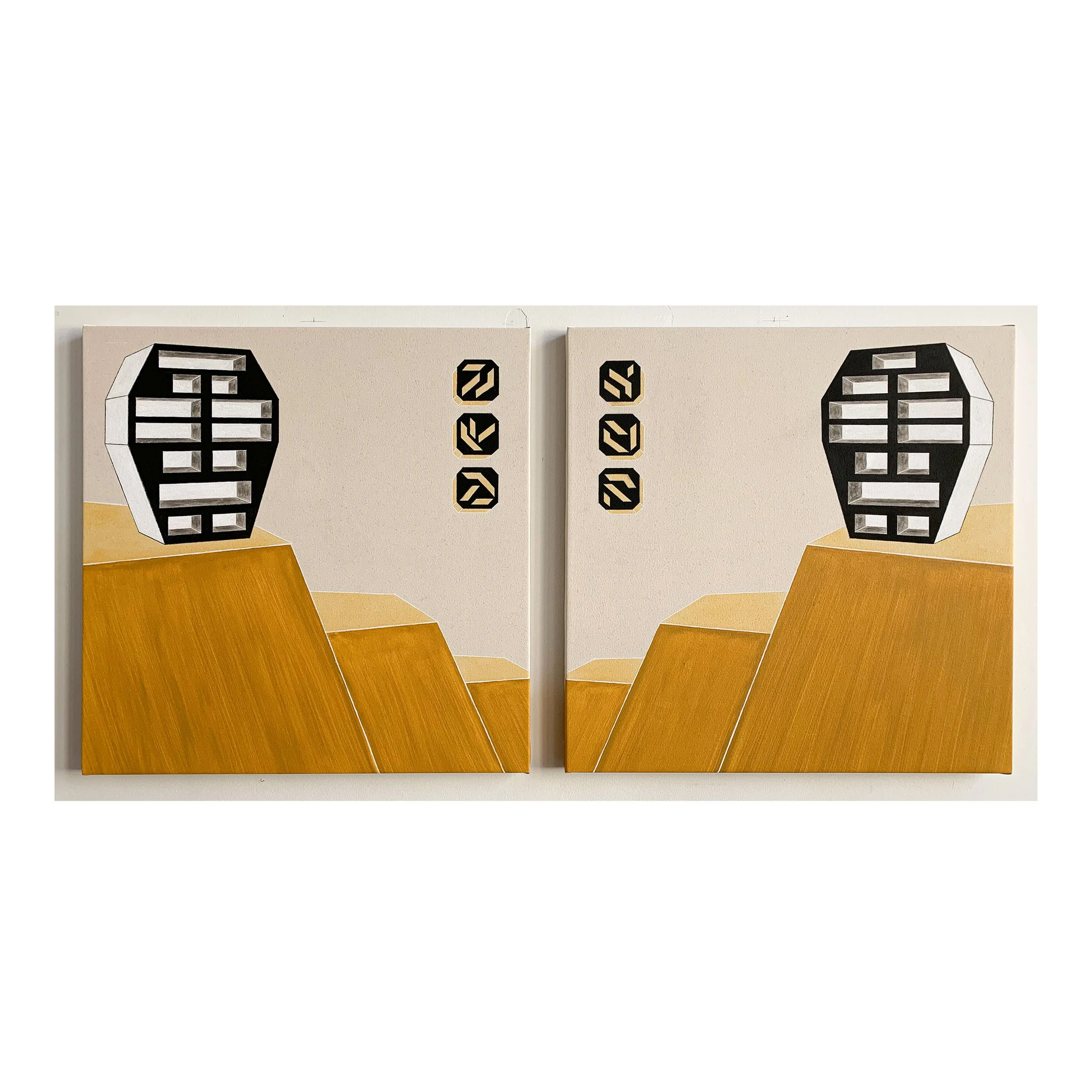 Neo-Futures // Babylon (diptych)