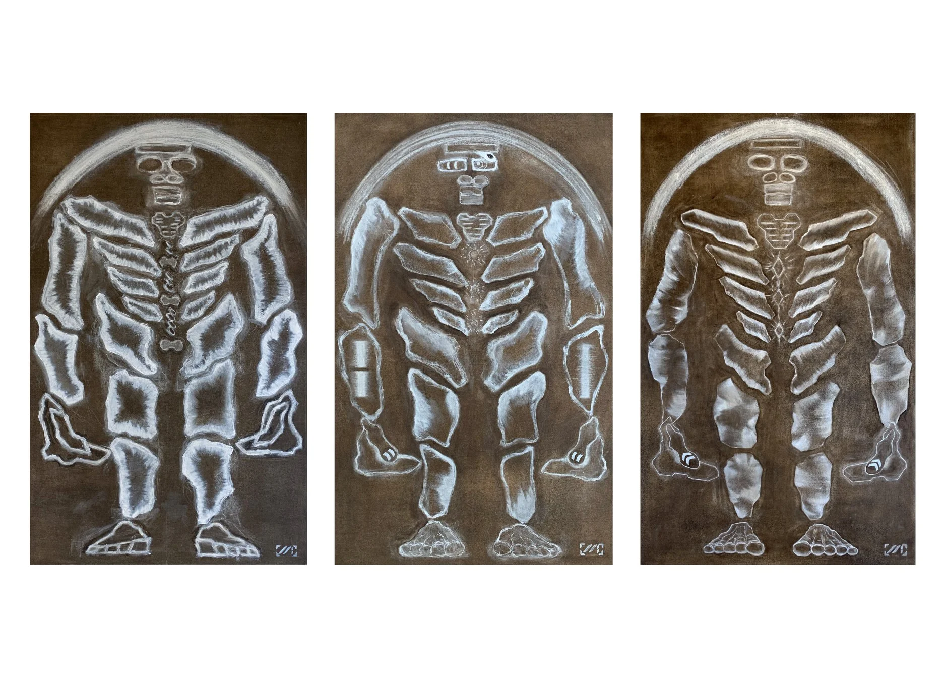 Epoch I, II, III (triptych)