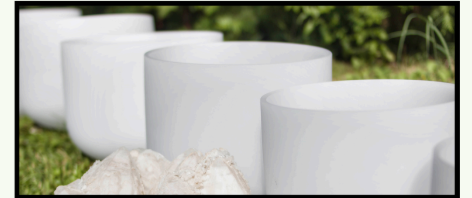 Crystal Singing Bowl Experience