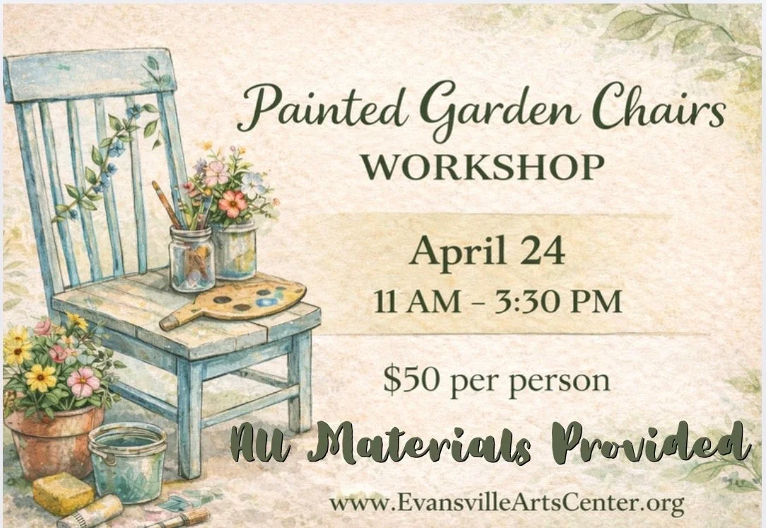 Painted Garden Chairs Workshop