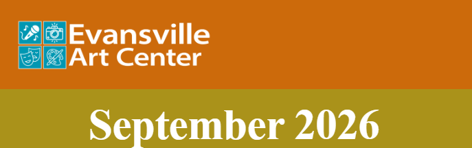 September Newsletter in white print on olive green and gold