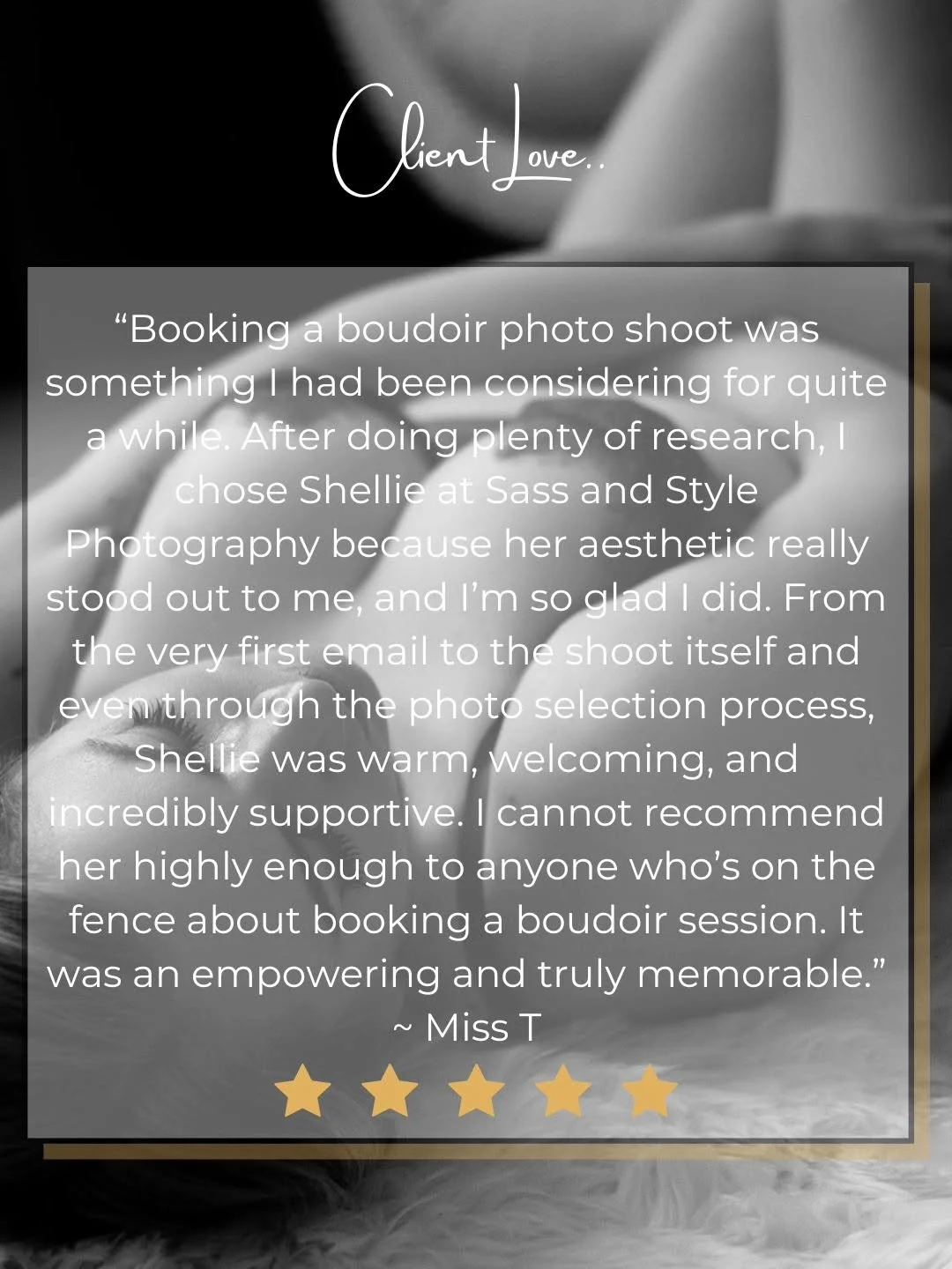 Always grateful for five star reviews from my amazing clients! Thank you always. 🙏🙏 ⭐️⭐️⭐️⭐️⭐️