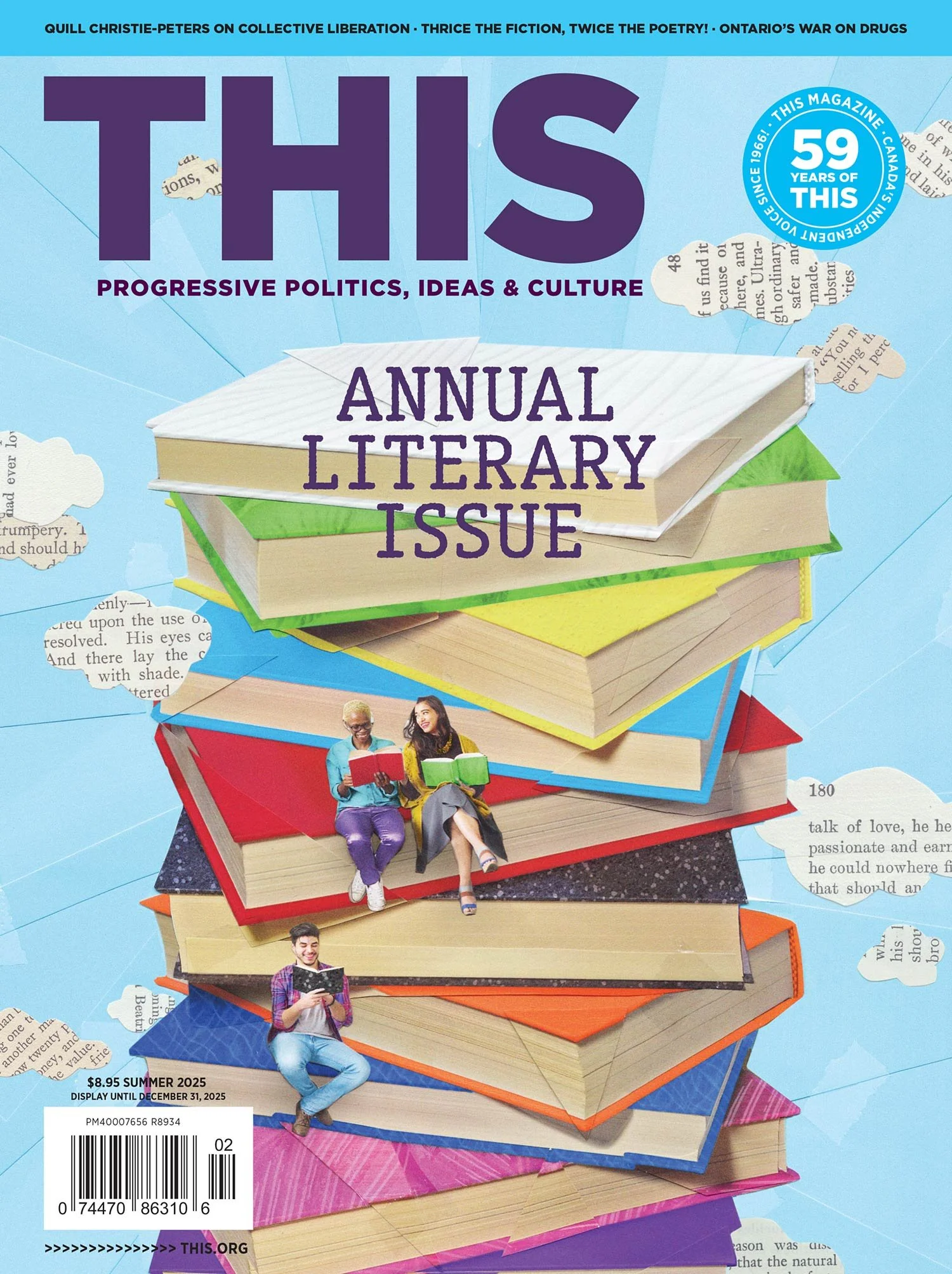 THIS magazine - Cover "Annual Reading"