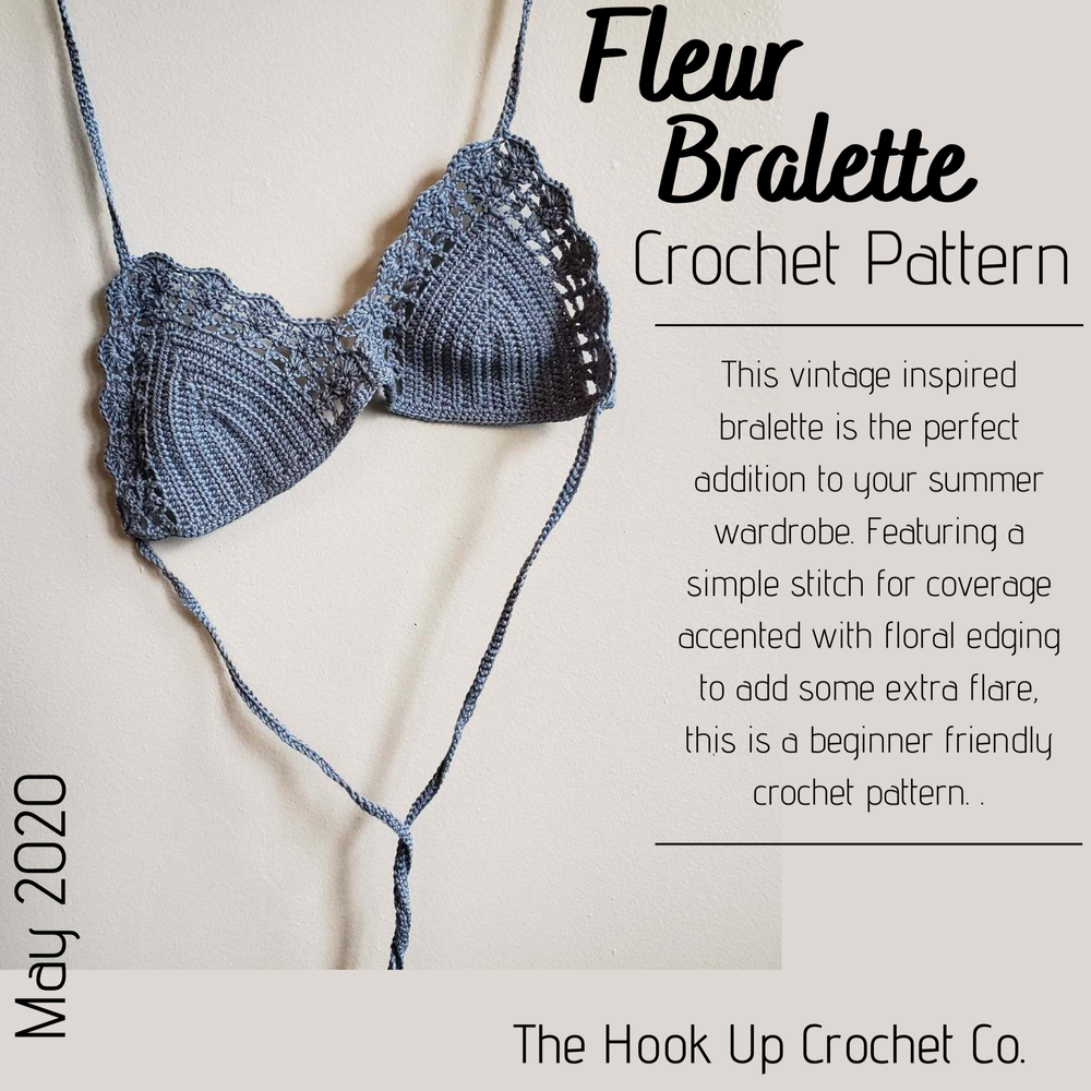 Fleur Bralette — The Hook Up Crochet