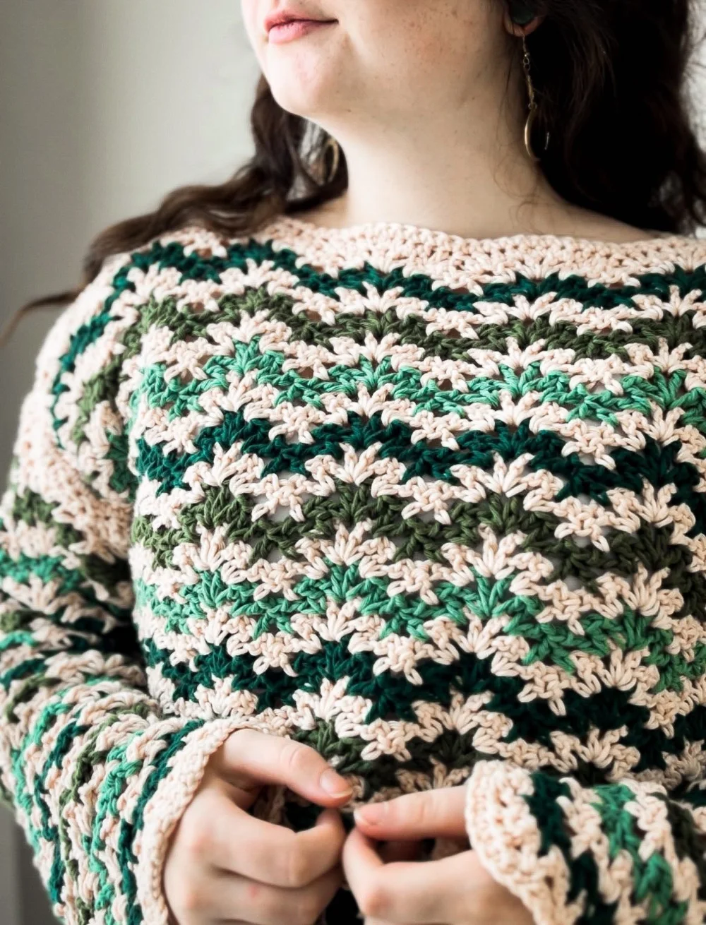 Margot Sweater — The Hook Up Crochet