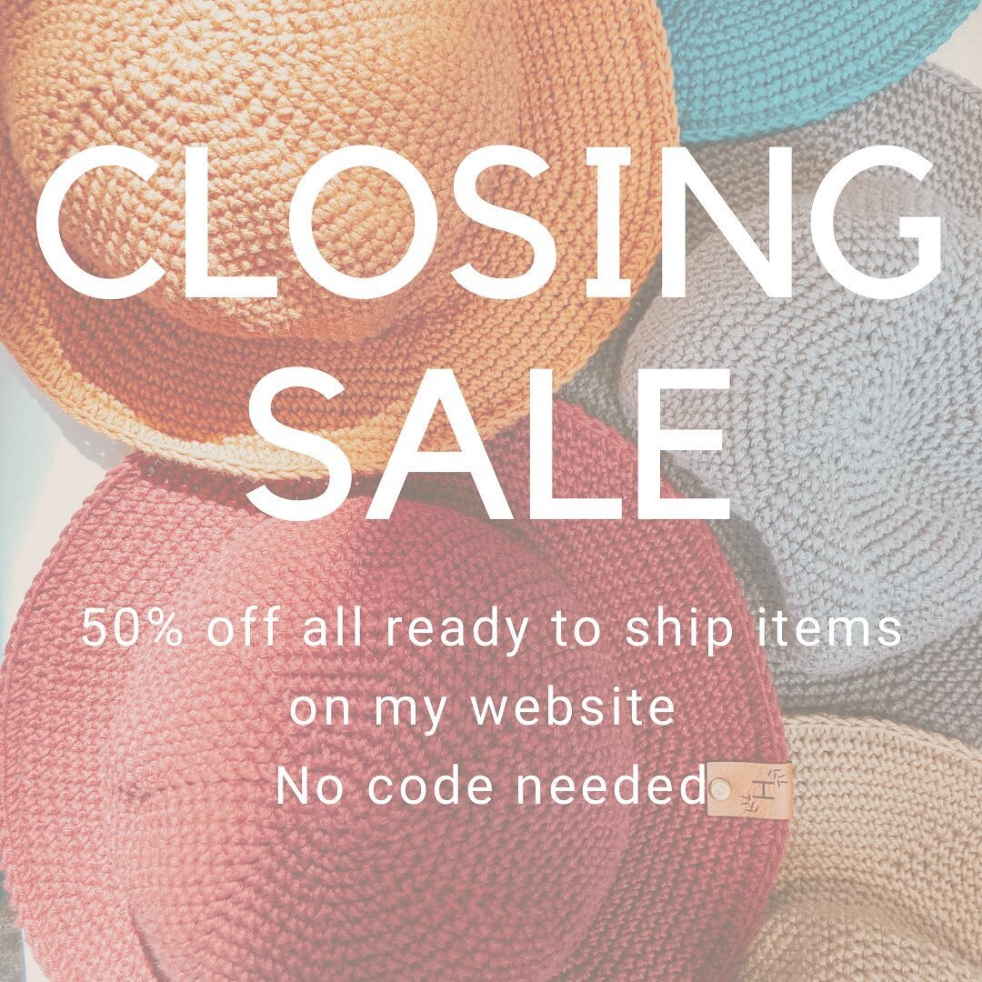 ✨ CLOSING SALE ✨
Yes you read that right! But don&rsquo;t worry, I&rsquo;m only closing out ready to ship items. After graduating college, getting a full time job, and moving to a bigger city, I don&rsquo;t have the time or space to keep stock of rea