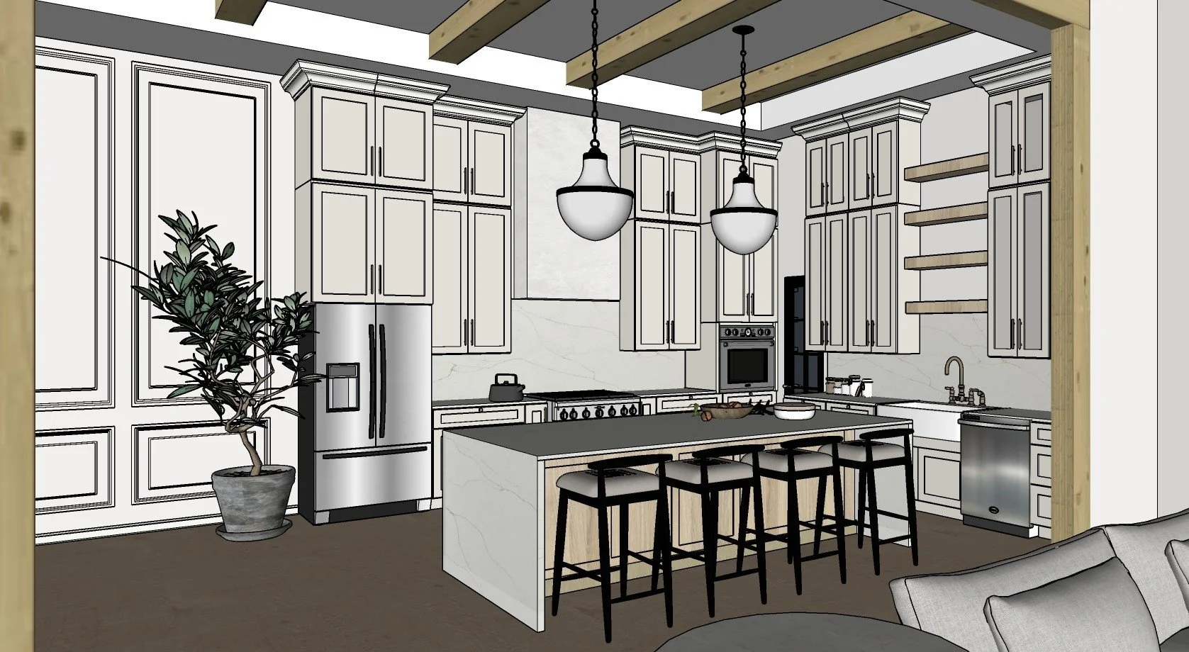 KITCHEN WHITE ISLAND WHITE COUNTERS PRADO.jpg