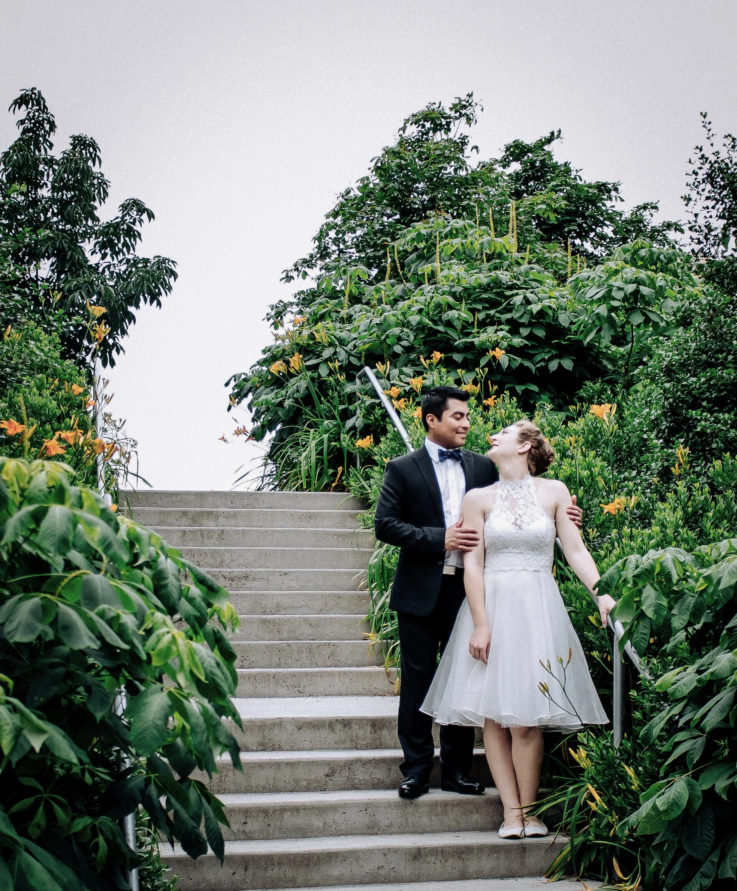 Wedding in Brooklyn Bridge Park, Brooklyn, NY