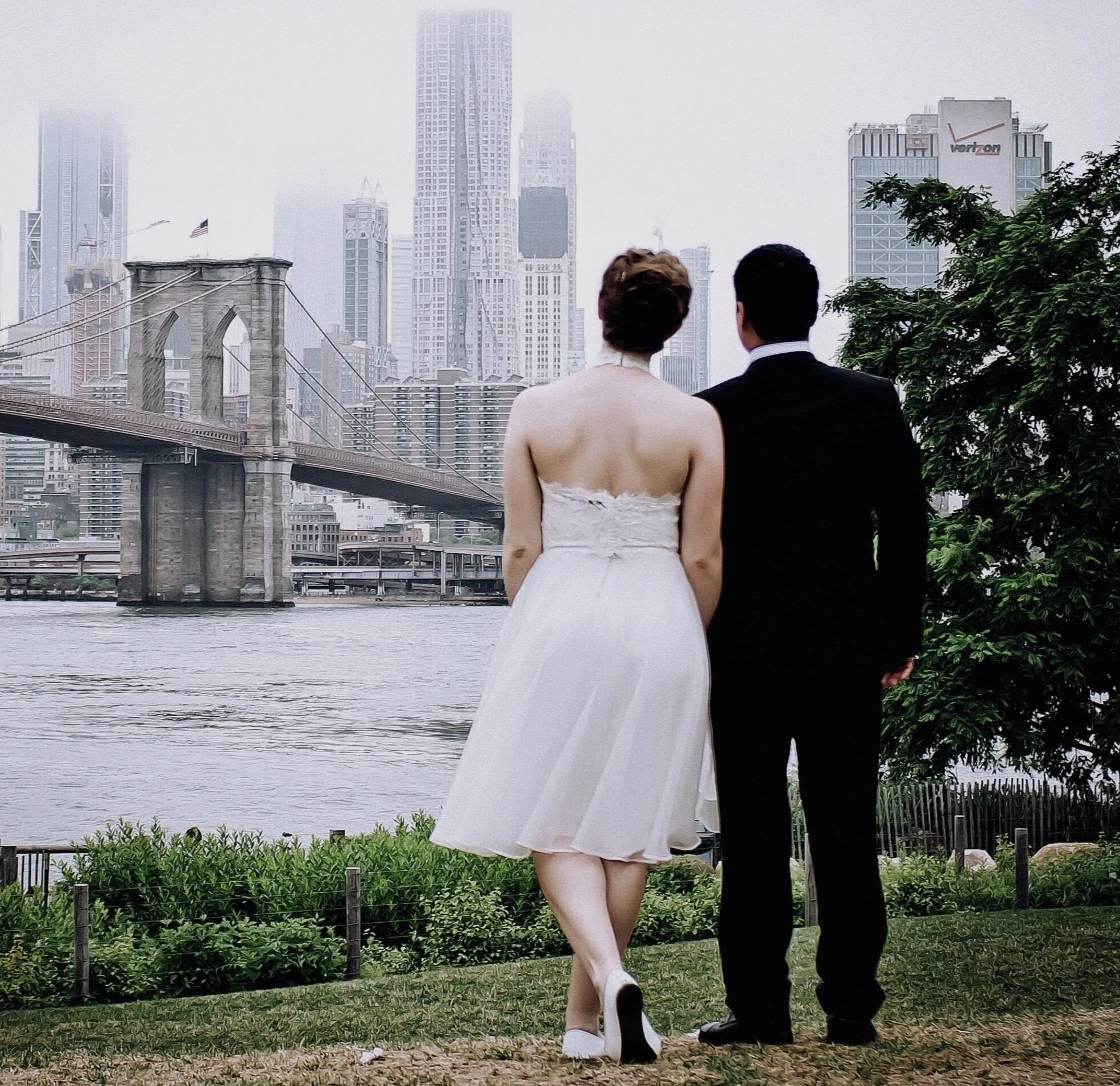 Wedding in DUMBO, Brooklyn, NY