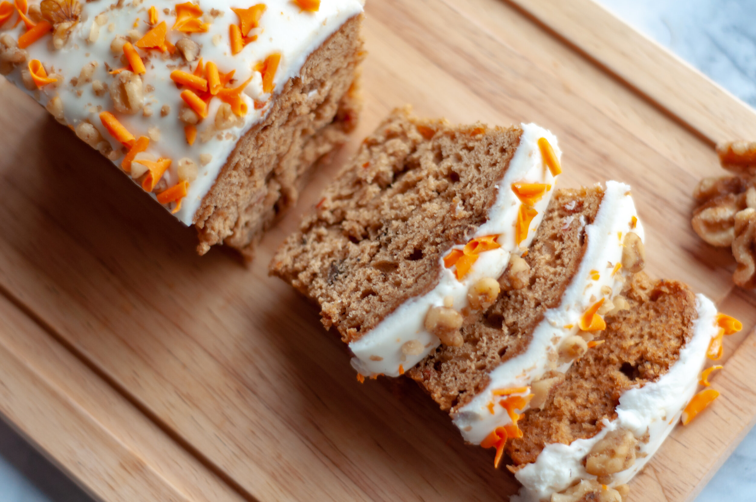 Carrot & Sesame Tea Cake