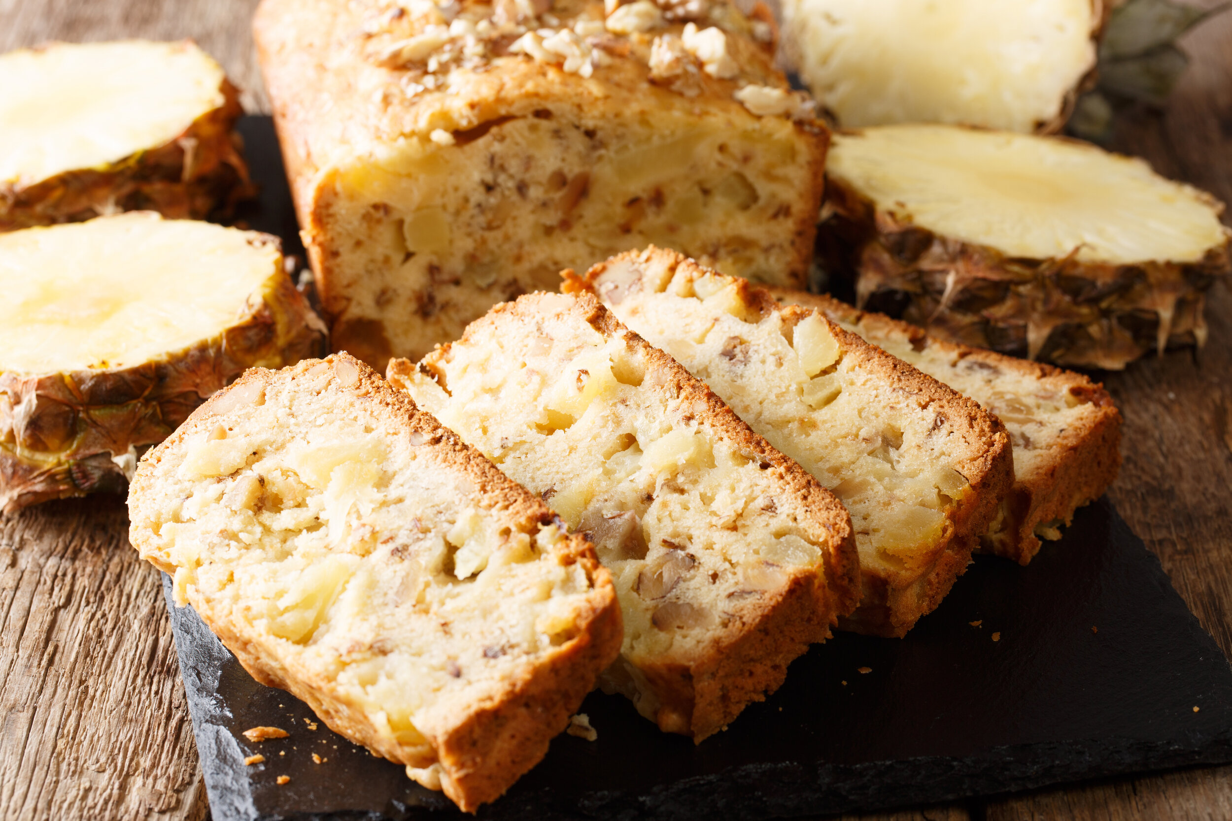 Pina Colada Tea Cake