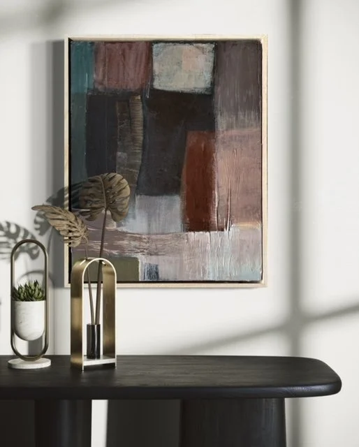 Roots and Reflections | 16" x 20" - Framed in maple floating frame