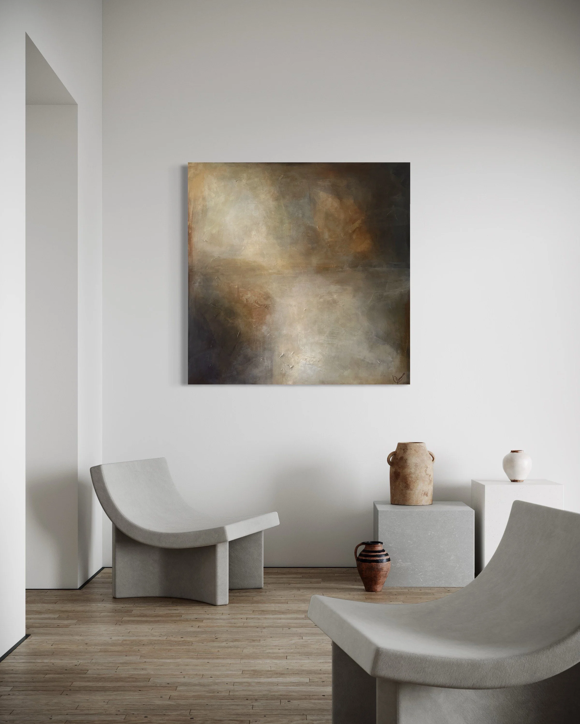 Midnight Reverie | 48 X 48"