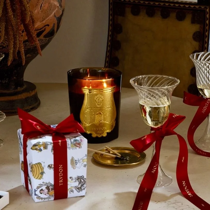 Trudon Candle the perfect gift! Hand scented perfume mixed in the wax. Stop in and choose your favorite scent. 
❤️ See you on Forest. #holidayaesthetic #locallove #lagunabeach #pharmacylagunabeach