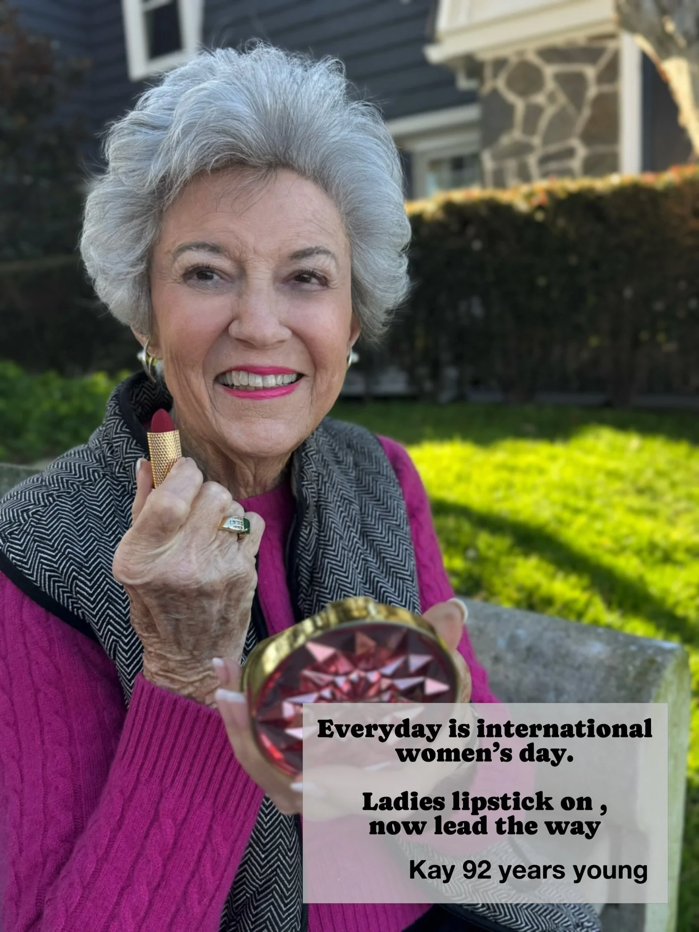 Everyday Women - you are beautiful
Lipstick by @byterryofficial 
🛑Stop in we are OPEN during construction! 
@bushardspharmacy