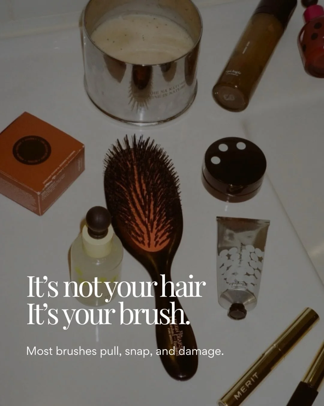 It&rsquo;s not your hair. It&rsquo;s your brush.

The difference is in the details, smoother glide, less breakage, natural shine that builds over time. The right tool doesn&rsquo;t just style your hair, it changes how it feels every single day.

Once
