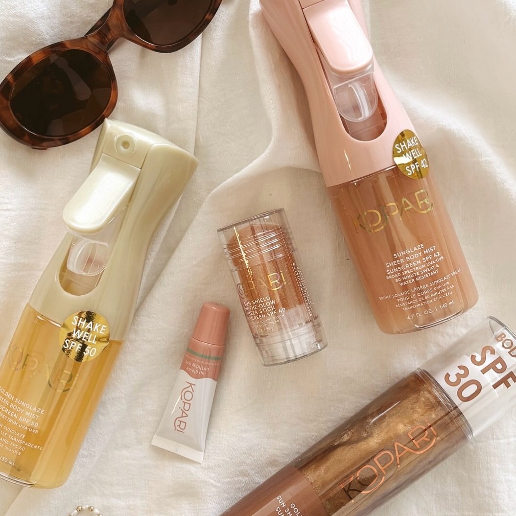 Sunshine in a bottle! 🌞Your go-to for SPF and glow essentials. We have body mists to nourishing lip gloss, these sunny day must-haves are here to keep you glowing and protected all summer long! 🌊☀️