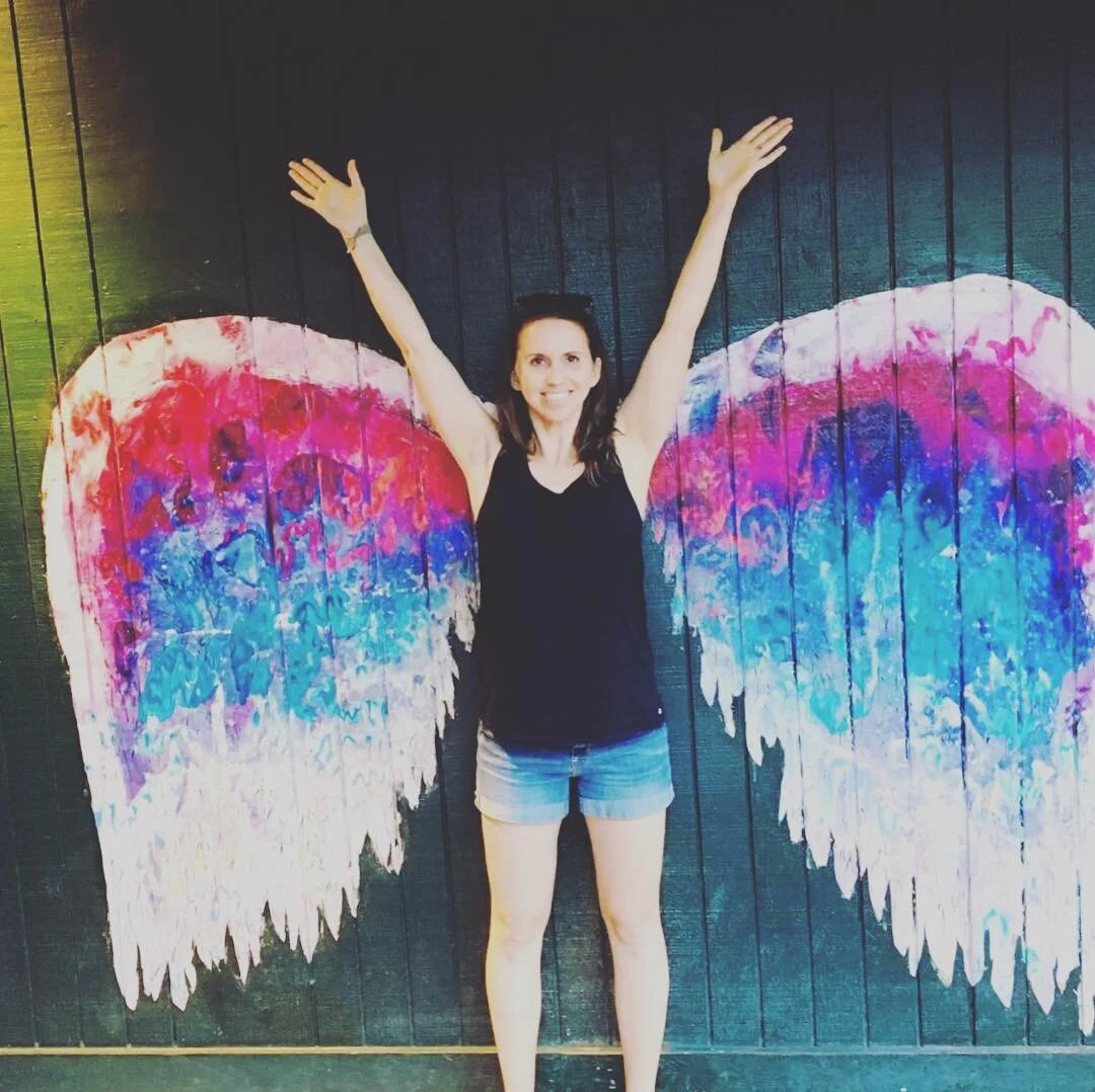 Michaela Standing Arms Open