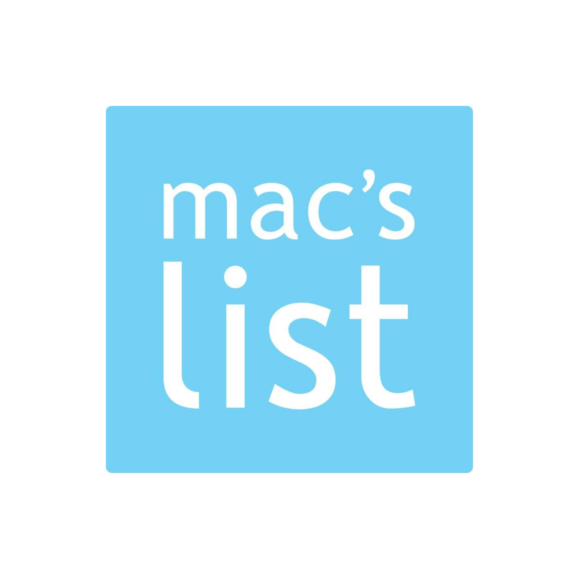 Mac's List