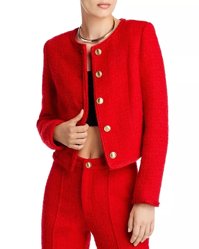 Aqua Red Blazer