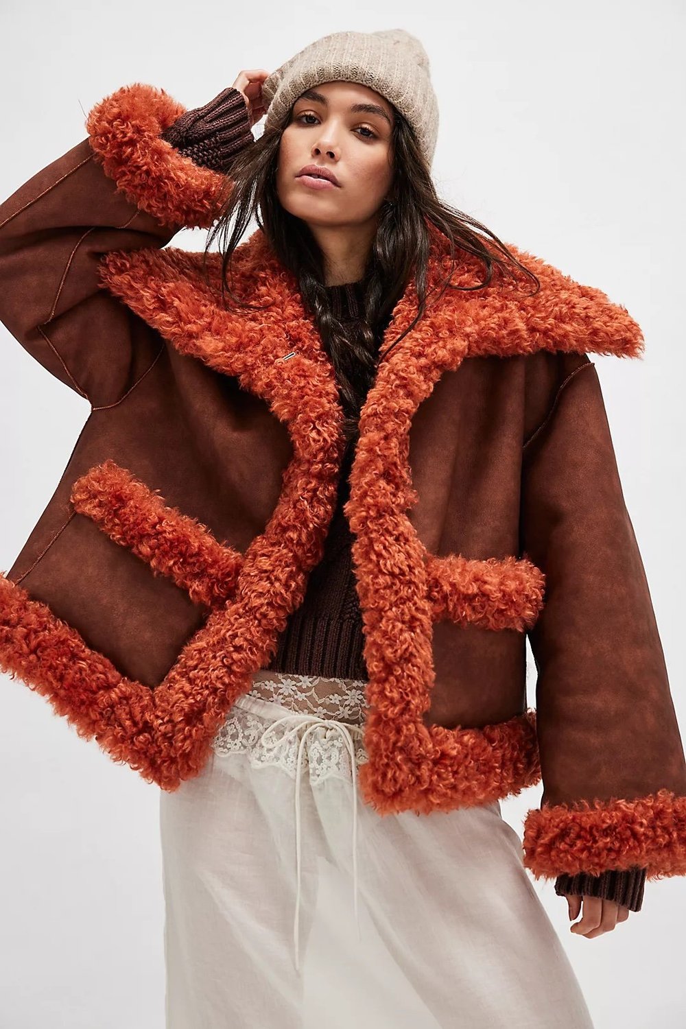 Free People Sherpa Jacket