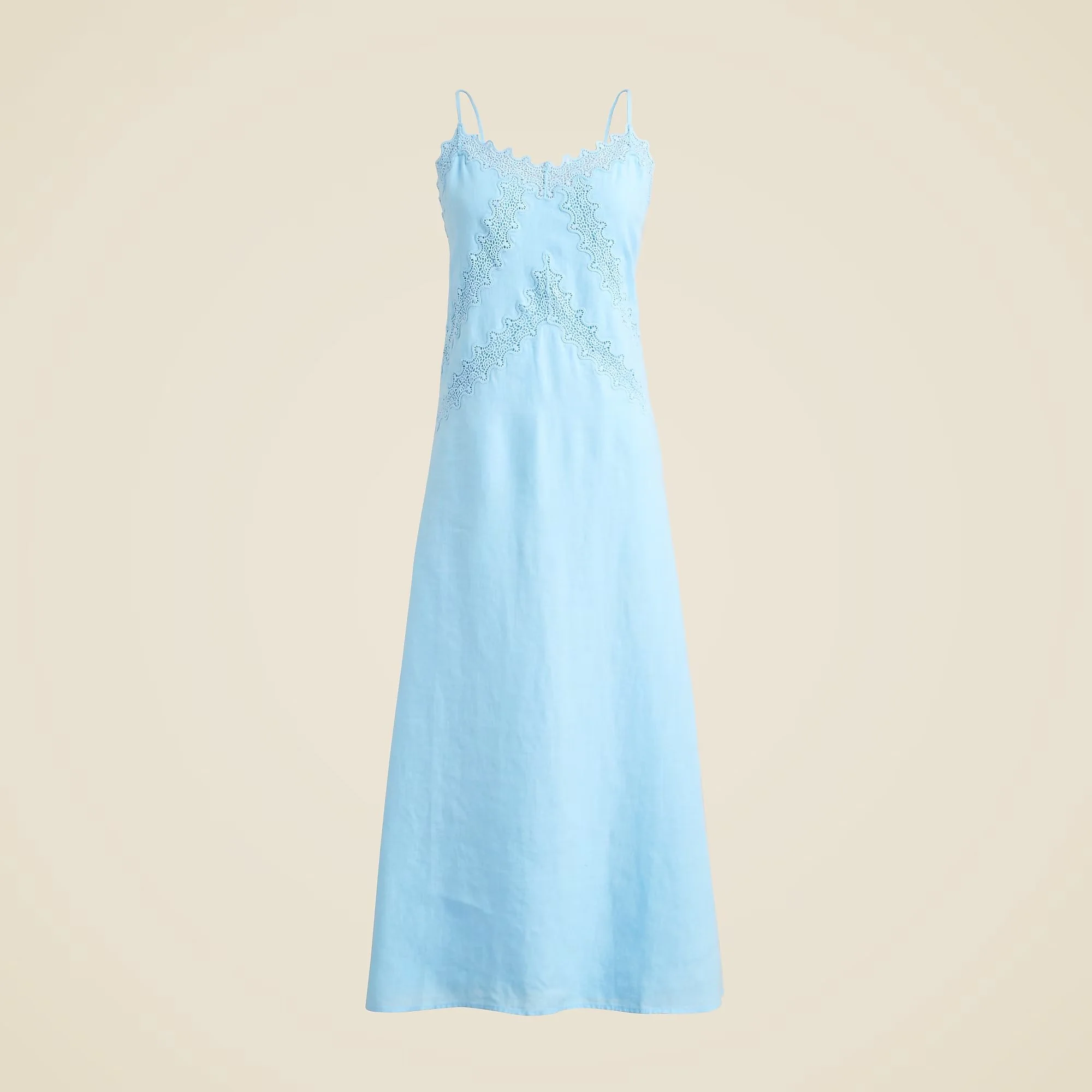 Baby Blue Slip Dress Spring 2026 Fashion Trend