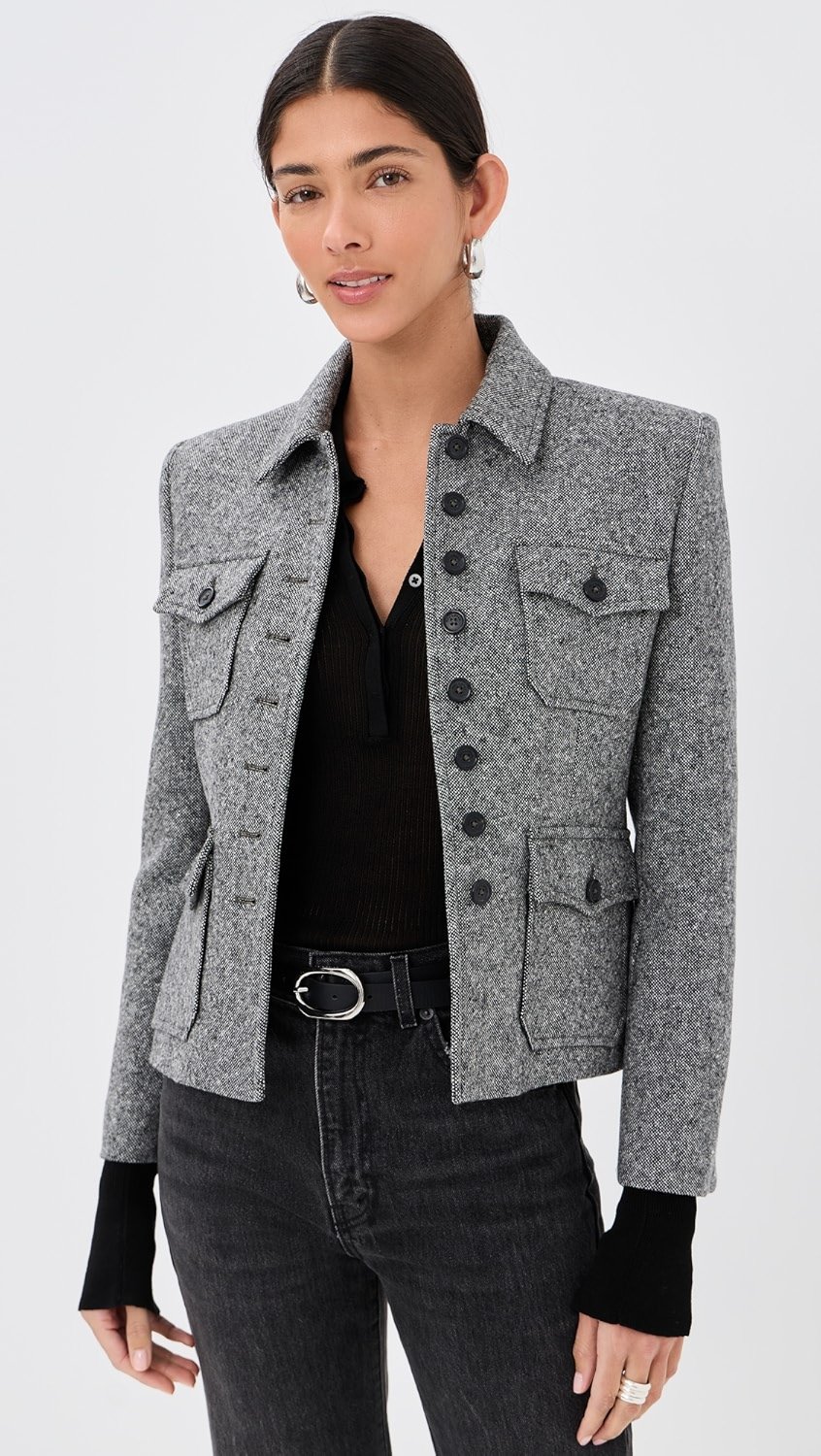 Nili Lotan Structured Jacket Tailored Layers Spring 2026 Fashion Trend