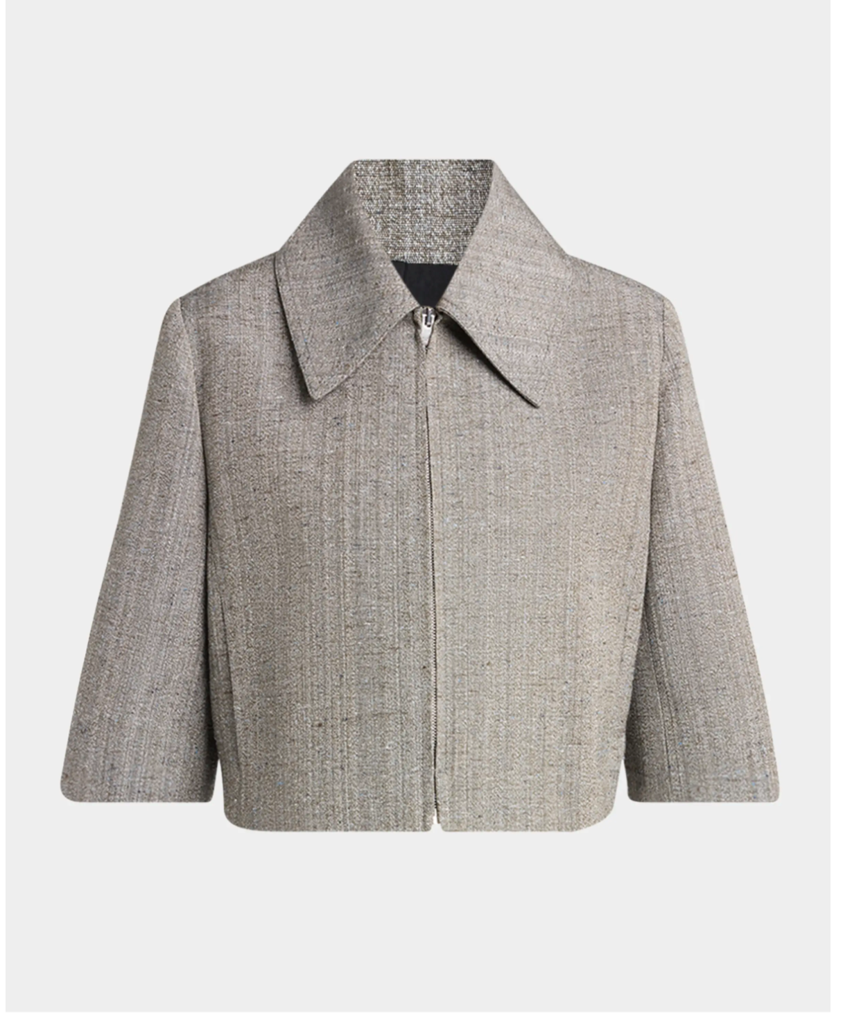 Bottega Veneta Cropped Tailored Jacket Tailored Layers Spring 2026 Fashion Trend