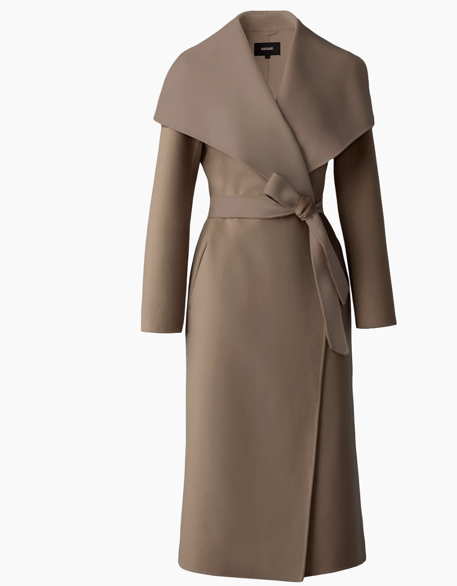 Long Camel Coat Mary-Kate Olsen