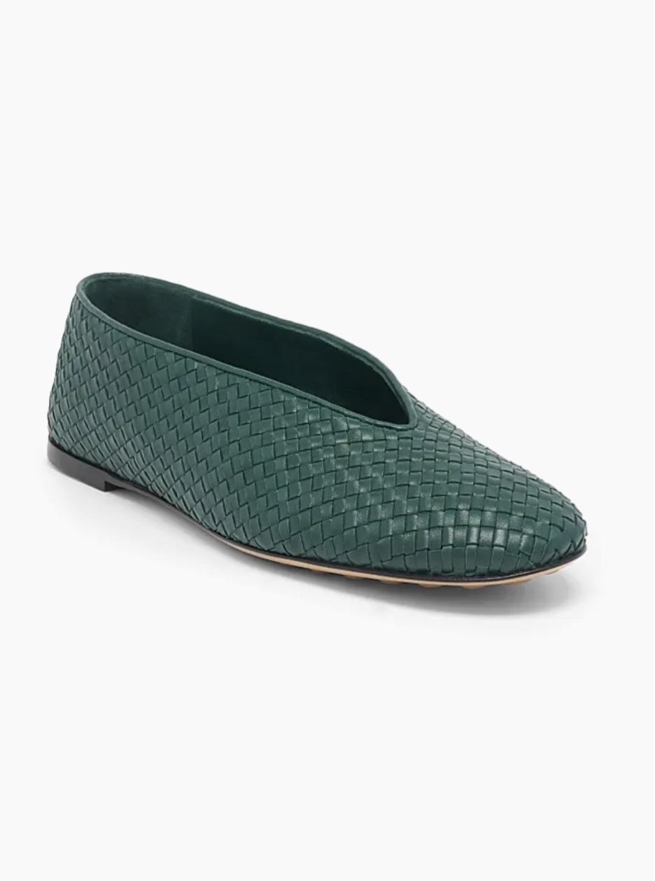 Bottega Veneta Leather Flat