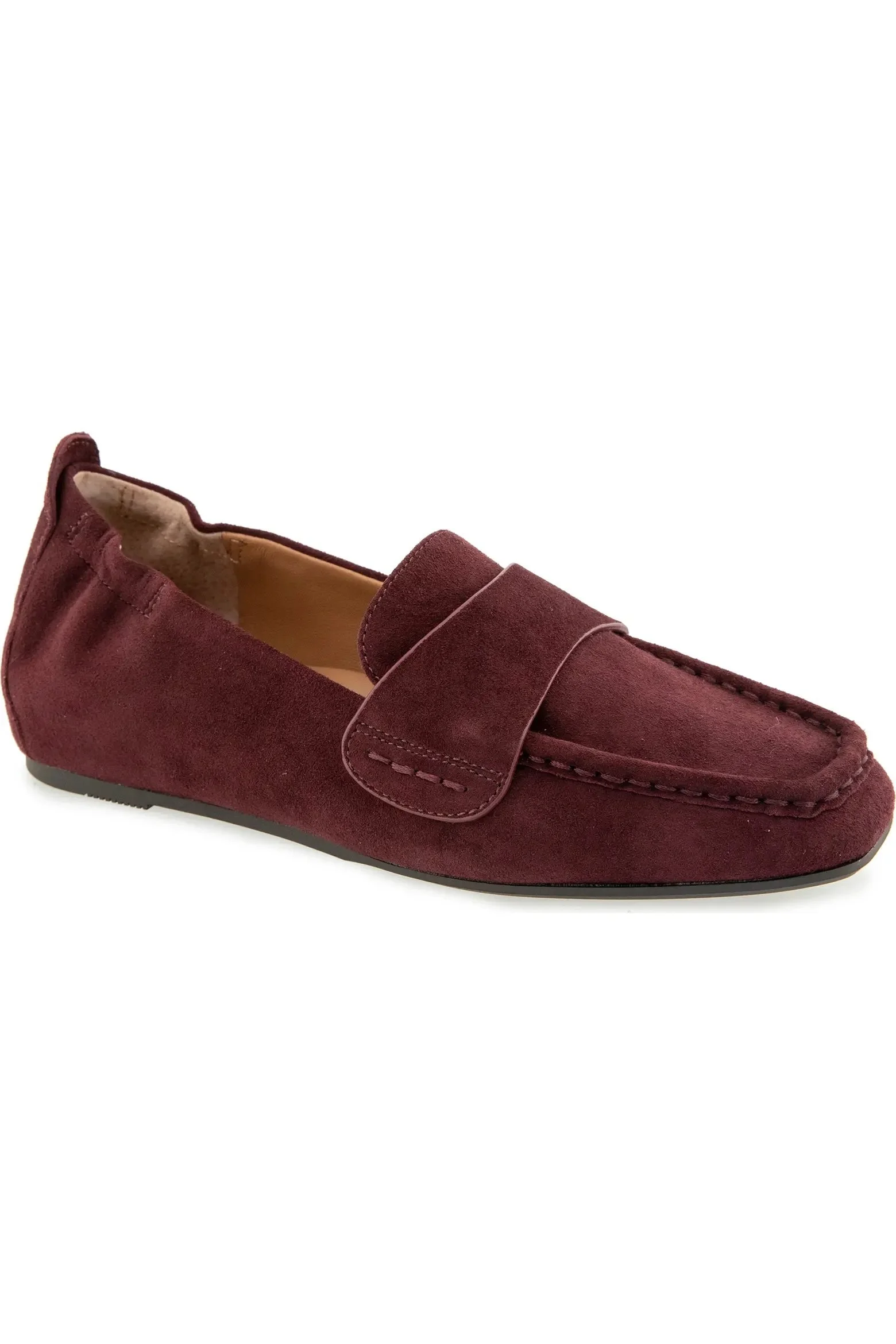 Burgundy Suede Loafers for Bay Area Summer Style