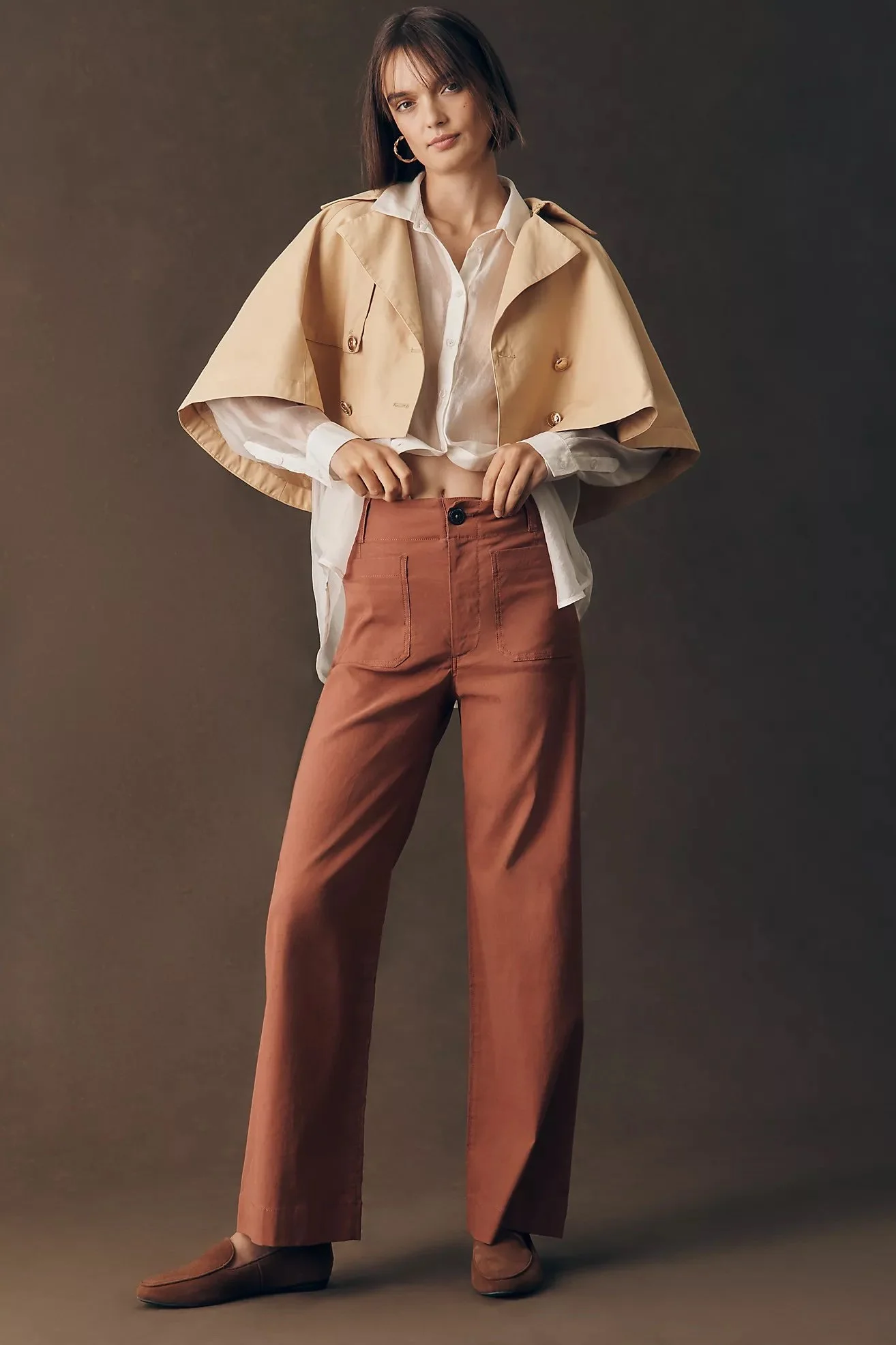 Rust Wide Leg Pants | Bay Area Personal Styling