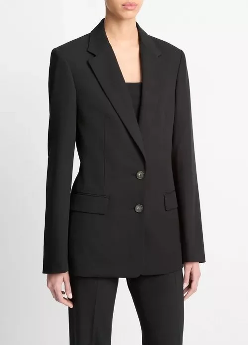 Vince Black Blazer | Professional Wardrobe Styling