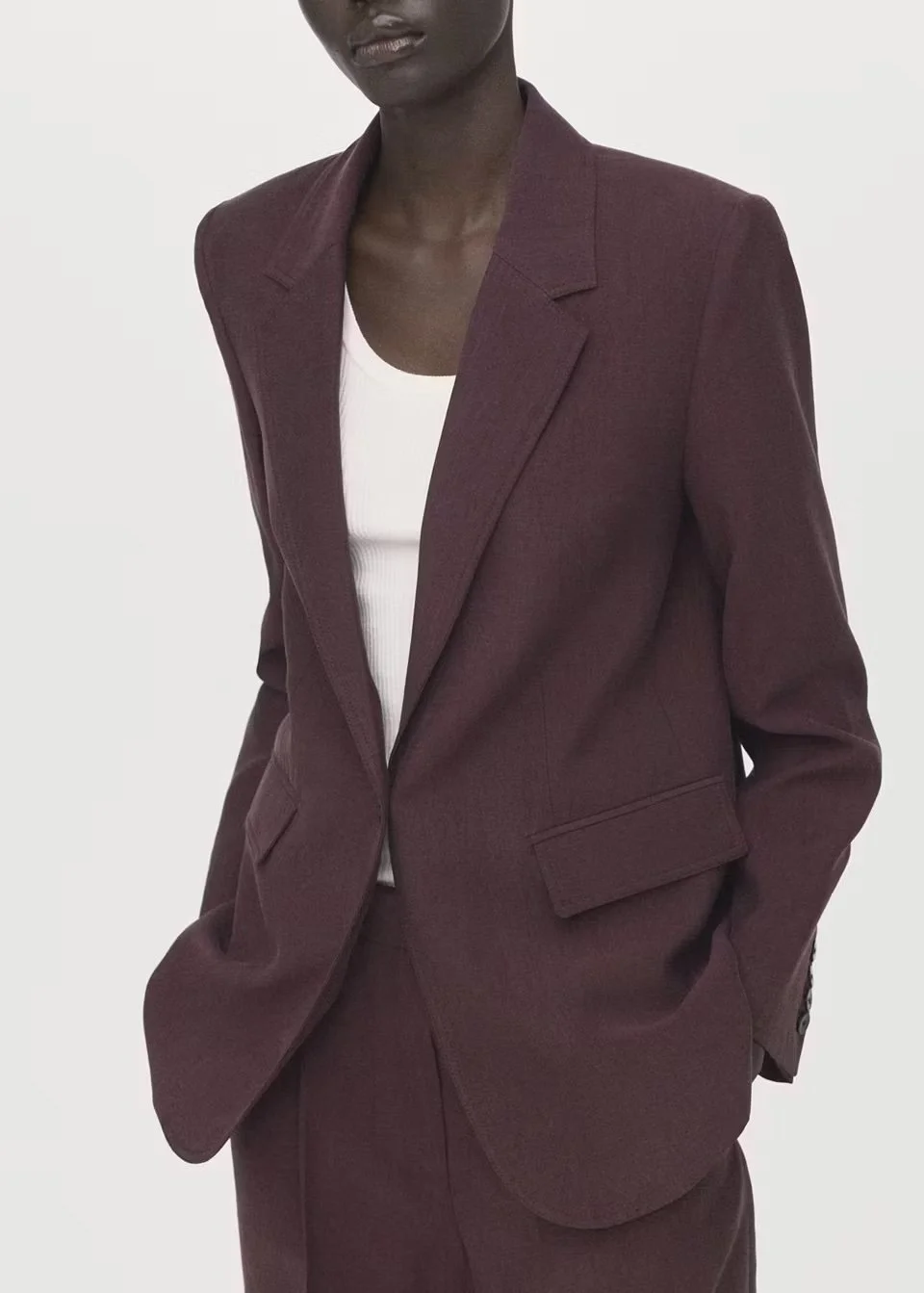 Mango Purple Blazer for Fall 2026