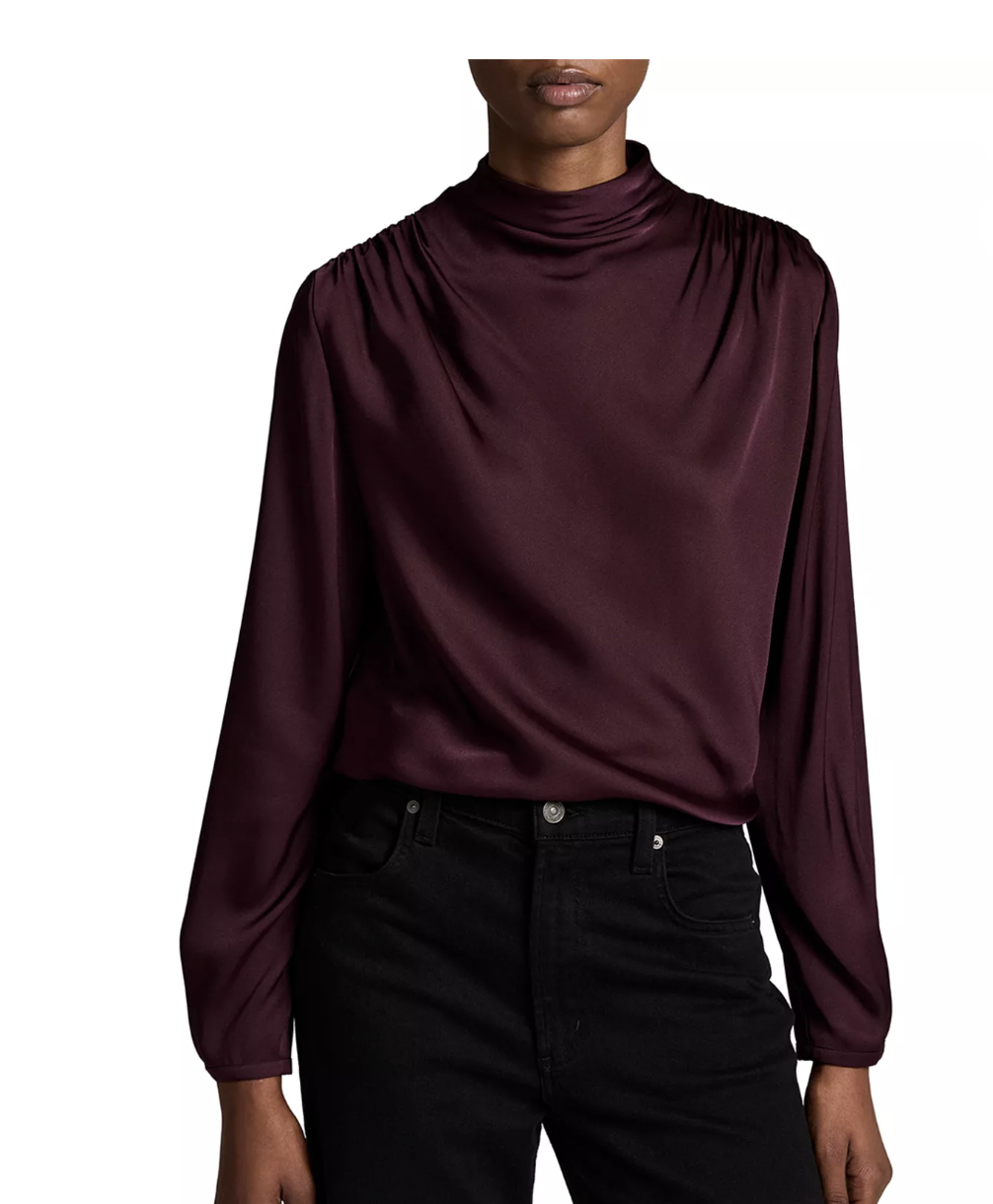 Plum Purple Blouse for Fall 2026