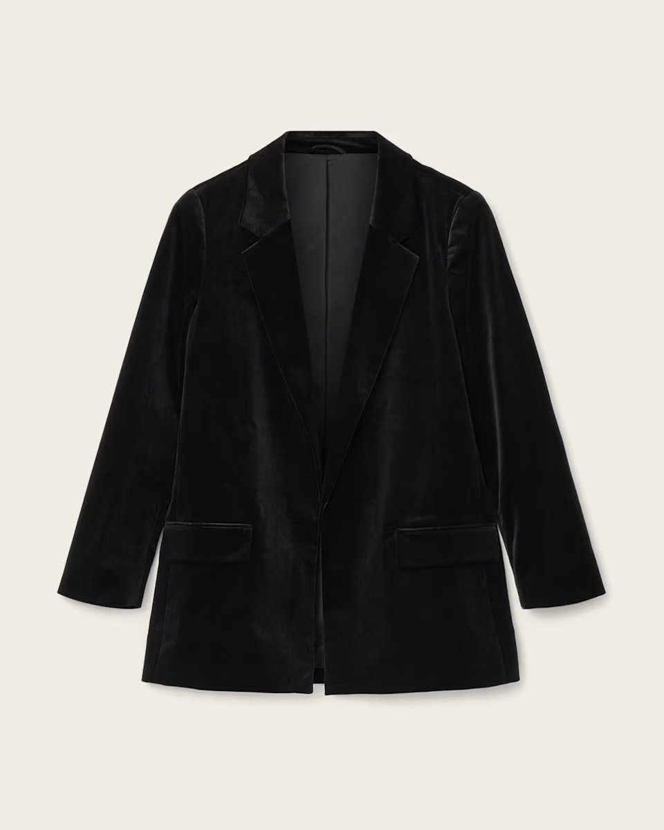 AllSaints Velvet Blazer for Fall 2026