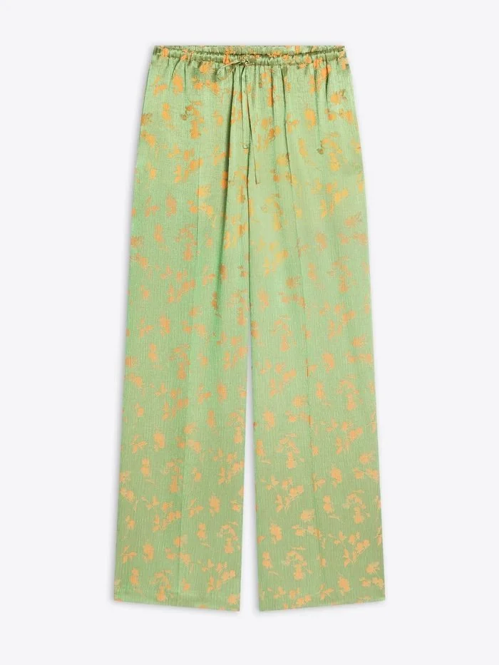 Dries Van Noten Floral Jacquard Pants for Fall 2026