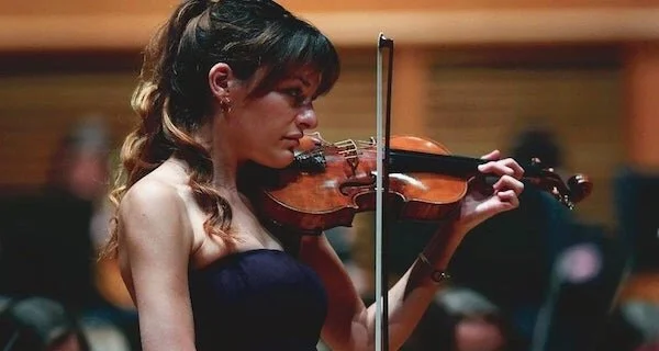 Nicola Benedetti and several notable artists met with Oliver Dowden this week to discuss the future of the U.K. music industry (Photo credit: The Scotsman)