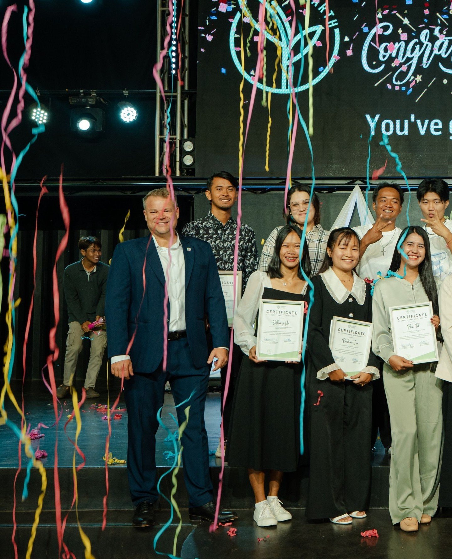 🎓 Congratulations to our 16 Leadership Academy graduates! We are so proud of each one of you.⁠
⁠
Your journey of growth, faith, and leadership is just beginning. We believe you are ready to make an impact and fearlessly change your world.⁠
⁠
"L