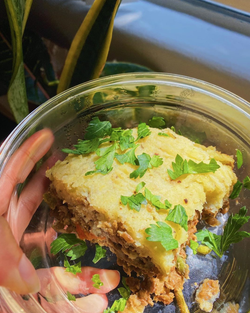 Lentil Shepherds Pie (vegan, gluten-free)
