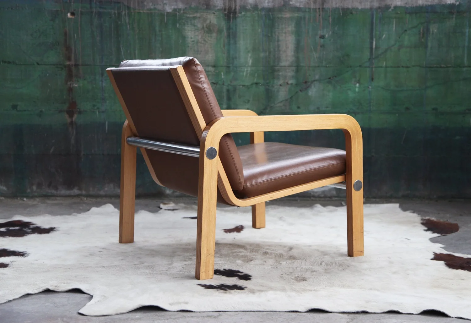 Mid Century Thonet Oak Bentwood & Chrome Armchair — Catch My Drift