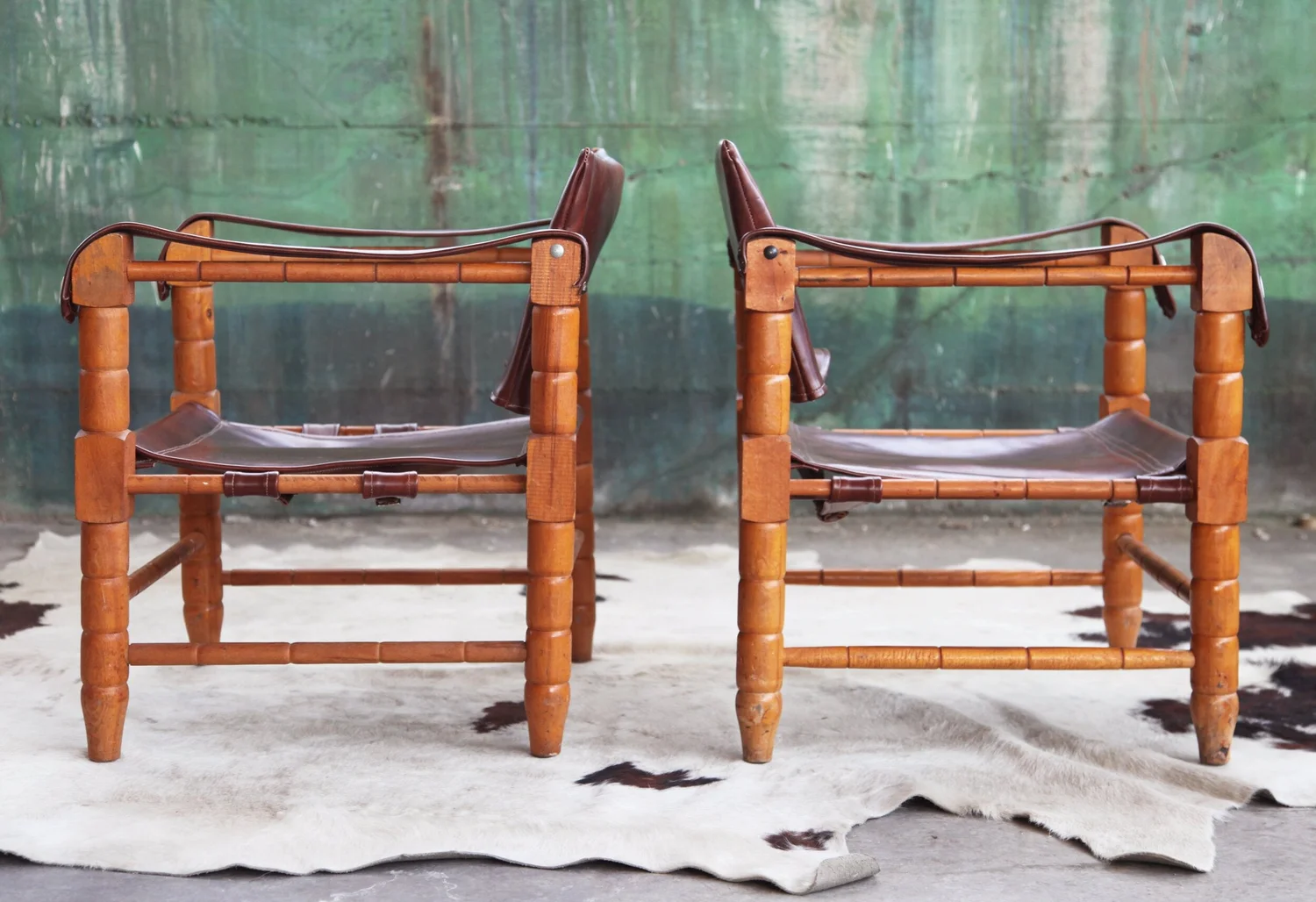 Mid Century Douglas Heaslett Arne Norell Style Chairs - a