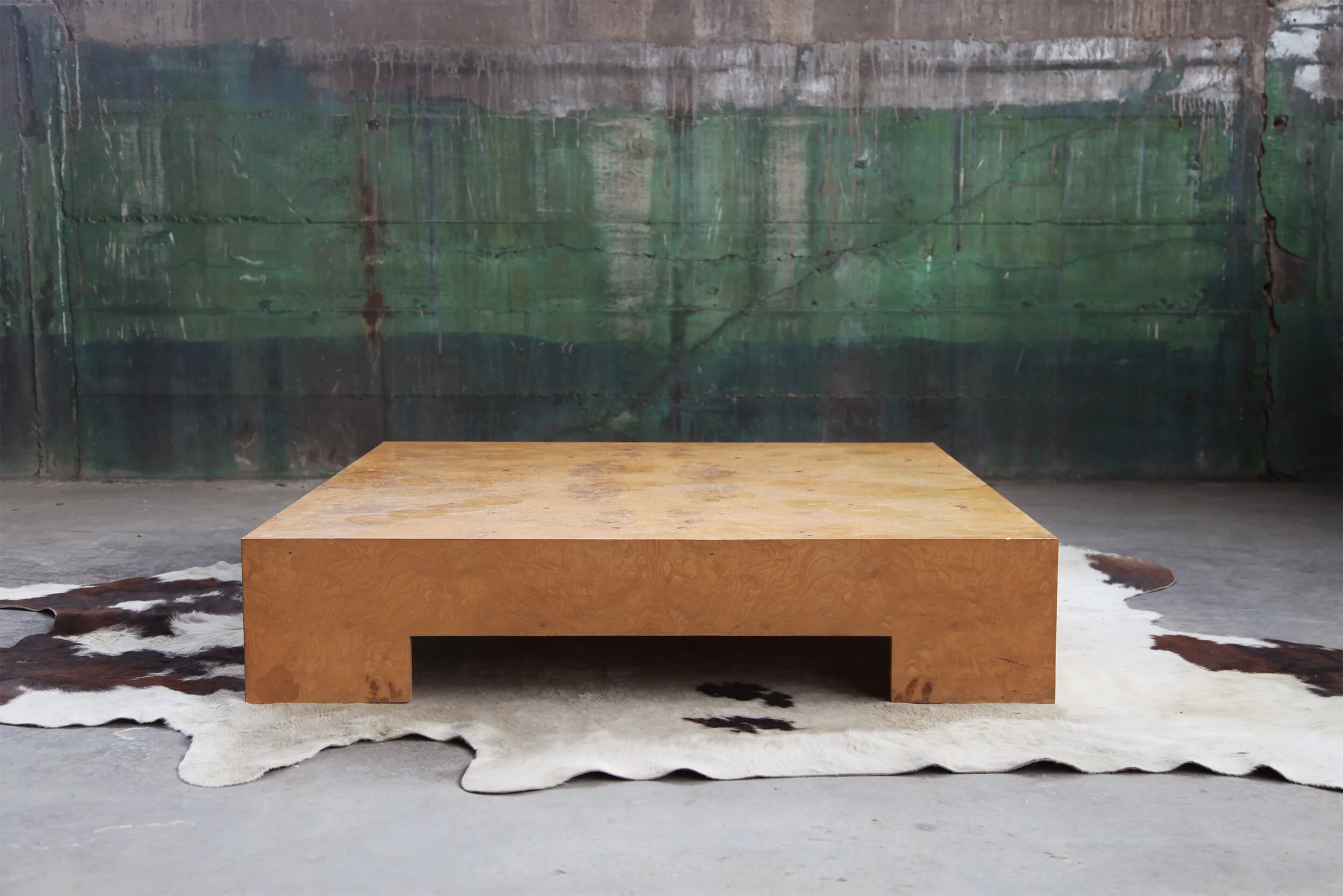 1970s Vintage Post Modern Milo Baughman MCM Designer Cocktail Coffee Table.