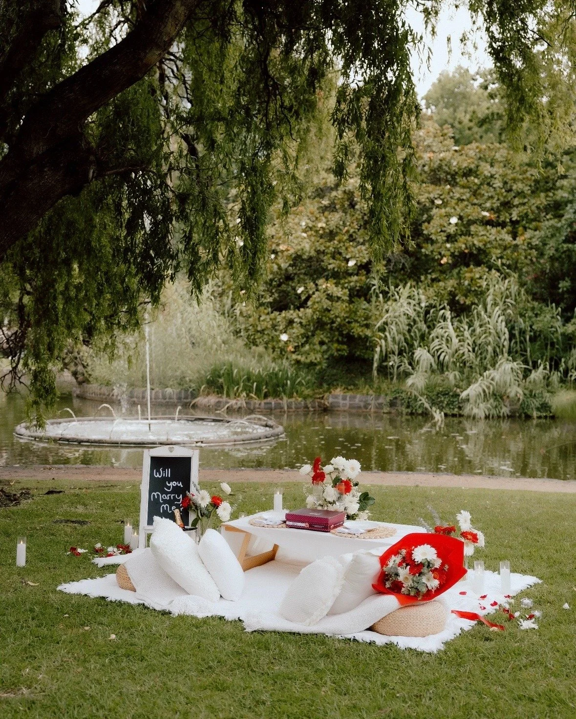 While Carton Gardens is playing host to the Flower and Garden Show, we're reminiscing of this dreamy picnic proposal for Matthew and Lynton. 

📸 @rosemarystudios