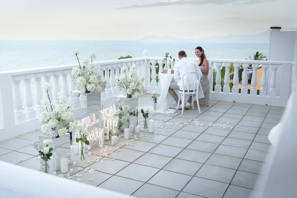 Milli &amp; Matthew’s Proposal at A Villa Gail