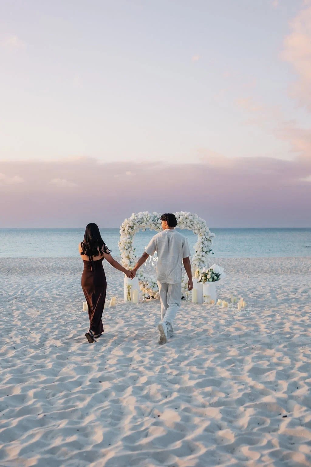 Melbourne Sunset Proposal captured by Melbourne Proposal Photographer