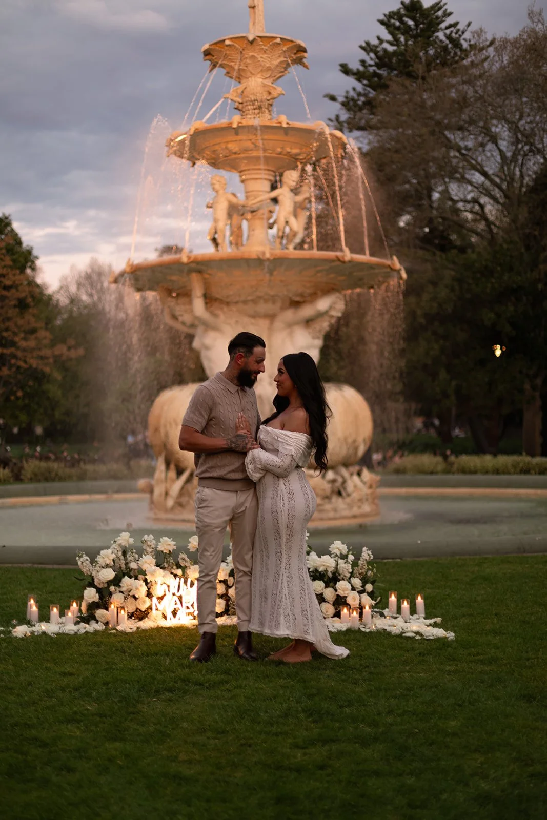arlton Gardens fountain proposal in front of the Royal Exhibition Building