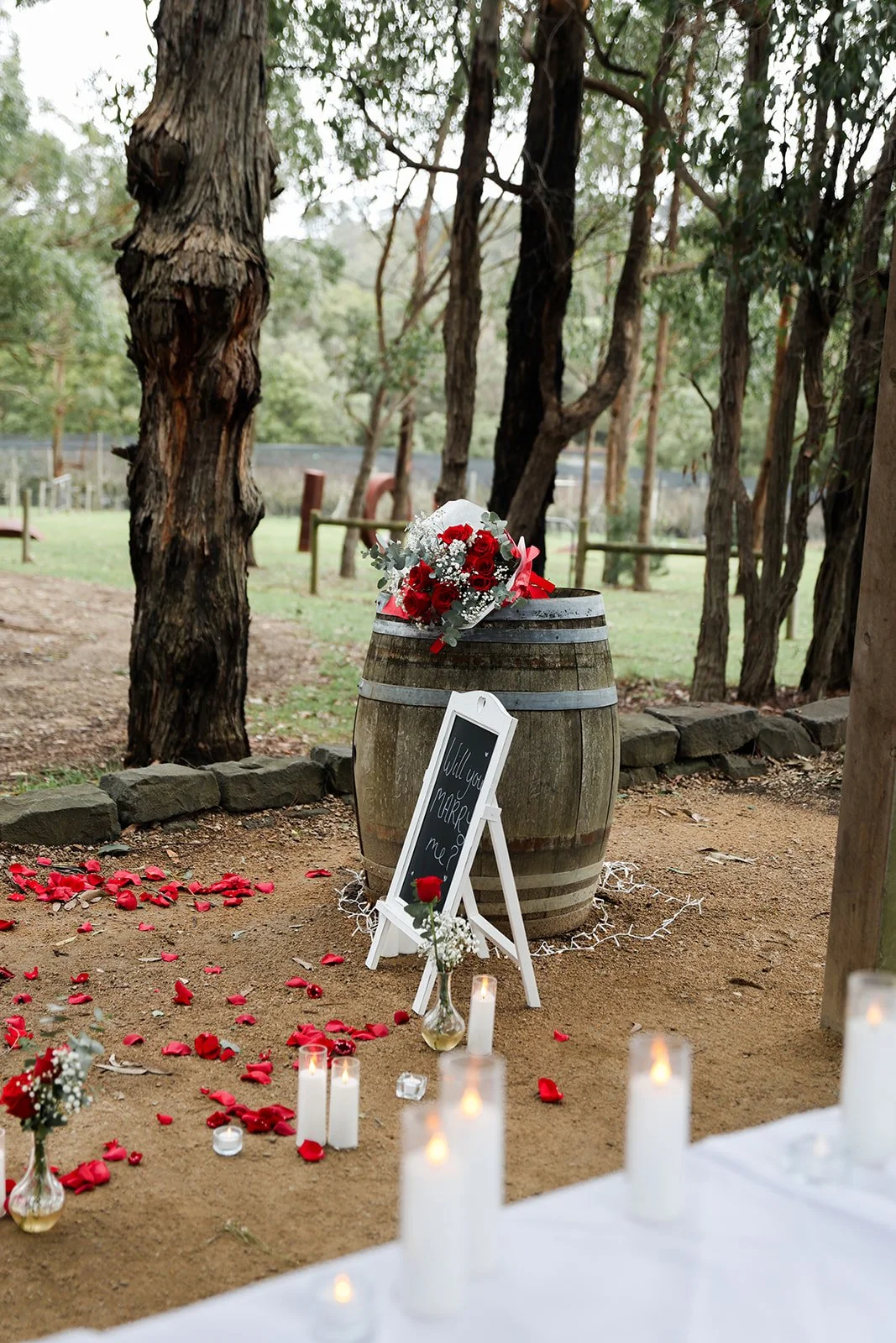 Classic and Classy Montalto Proposal Set Up